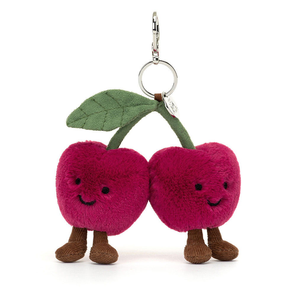 Jellycat Amuseables Cherries Bag Charm – Hugglemoo