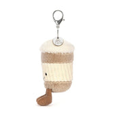 Load image into Gallery viewer, Jellycat Amuseables Coffee-To-Go Bag Charm ACOF4BCN 3
