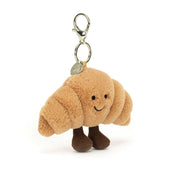Load image into Gallery viewer, Jellycat Amuseables Croissant Bag Charm A4CROBC 1

