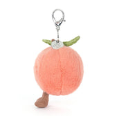 Load image into Gallery viewer, Jellycat Amuseables Peach Bag Charm
