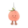 Load image into Gallery viewer, Jellycat Amuseables Peach Bag Charm
