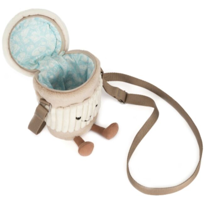 Jellycat Amuseables Perkle Coffee To Go Shoulder Bag A4COFBGNN 2