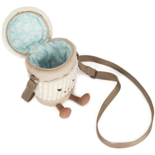 Jellycat Amuseables Perkle Coffee To Go Shoulder Bag A4COFBGNN 2