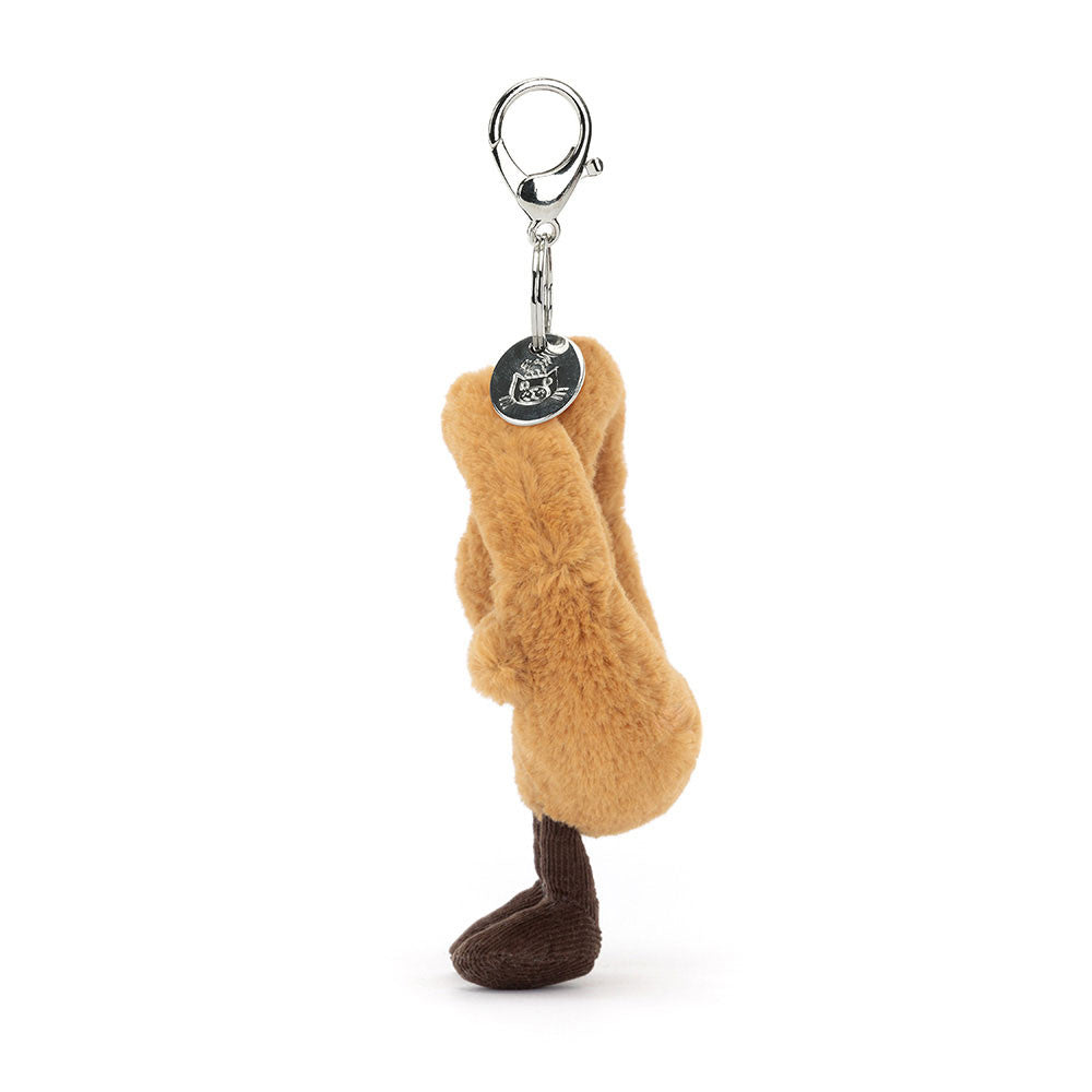 Jellycat Amuseables Pretzel Bag Charm A4PRETBC 3