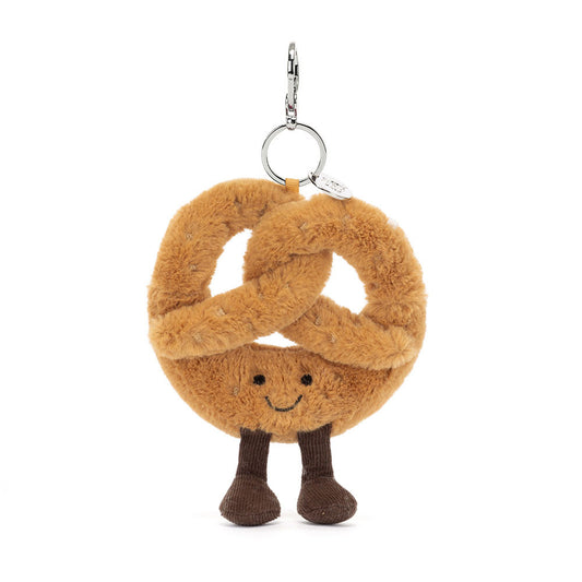 Jellycat Amuseables Pretzel Bag Charm A4PRETBC 2