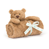 Load image into Gallery viewer, Jellycat Bartholomew Bear Blankie BLNK4BAR 1
