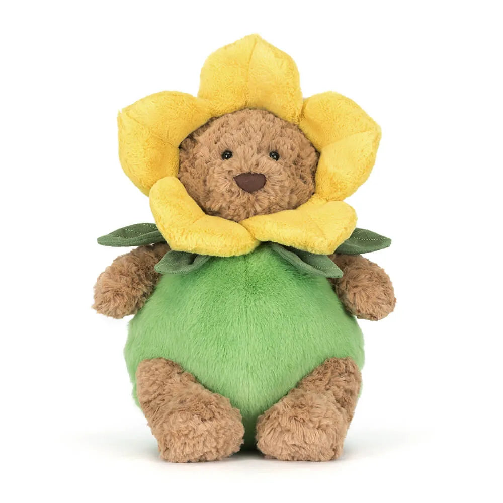 Jellycat Bartholomew Bear Daffodil Outfit BARM2FL 3