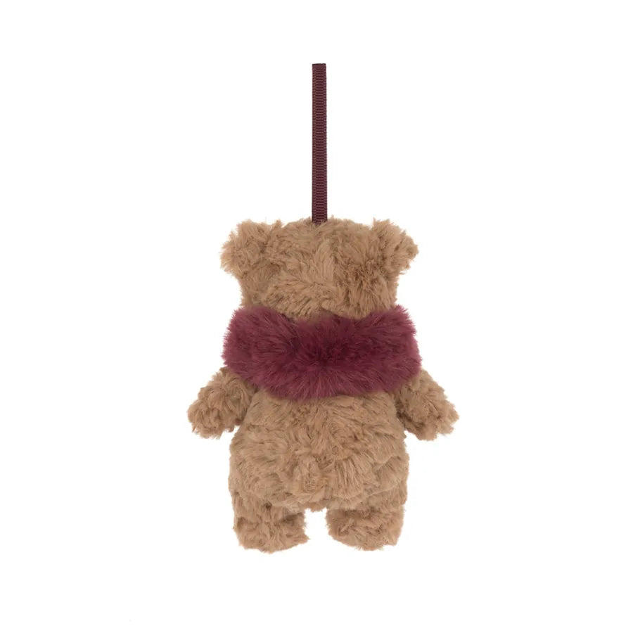 Jellycat Bartholomew Bear Winter Warmer Decoration BARS6DE 4