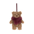 Load image into Gallery viewer, Jellycat Bartholomew Bear Winter Warmer Decoration BARS6DE 2
