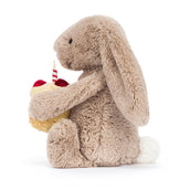 Load image into Gallery viewer, Jellycat Bashful Beige Birthday Bunny Jellycat Bashful Beige Birthday Bunny
