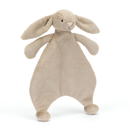 Jellycat Bashful Beige Bunny Comforter CMF4B 1