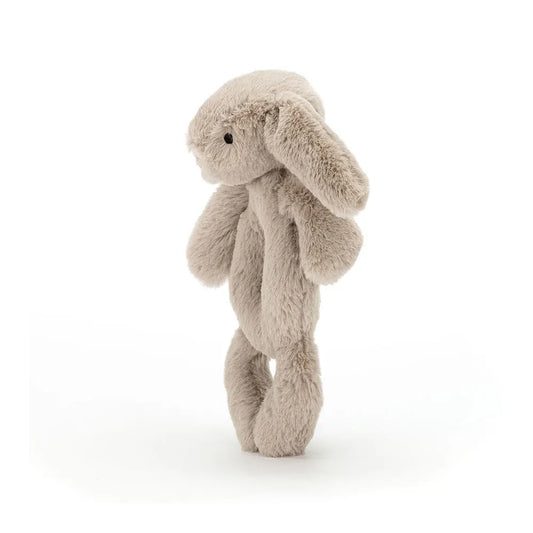 Jellycat Bashful Beige Bunny Ring Rattle BRR4B 2