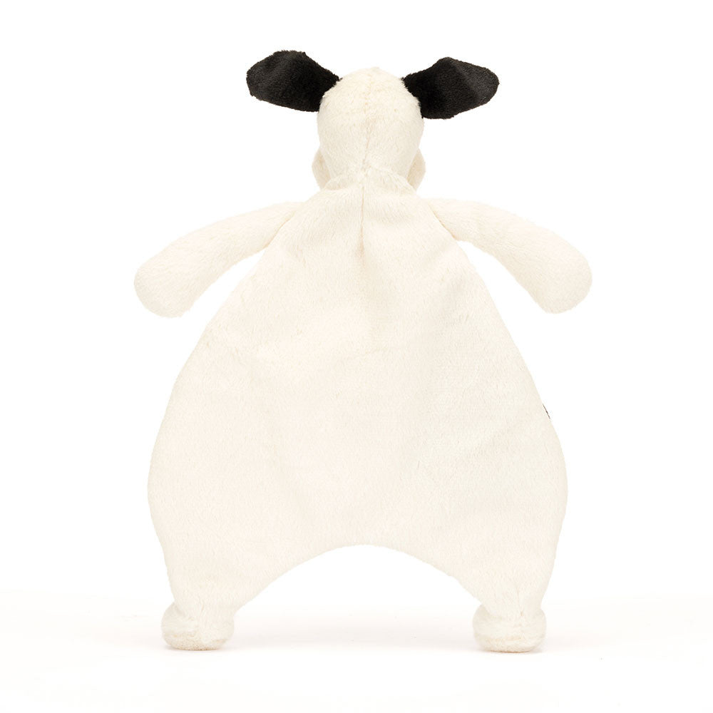 Jellycat Bashful Black & Cream Puppy Comforter CMF4BCP 3