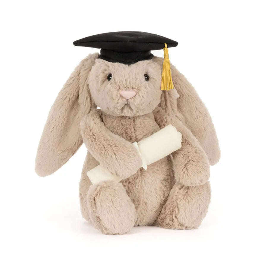 Jellycat Bashful Bunny Graduation Outfit BAS3GRAD 1