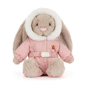 Load image into Gallery viewer, Jellycat Bashful Bunny Snow Suit BAS3BSKI 1
