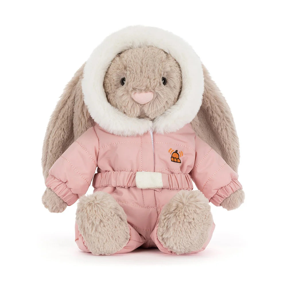 Jellycat Bashful Bunny Snow Suit BAS3BSKI 1