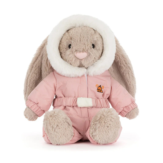 Jellycat Bashful Bunny Snow Suit BAS3BSKI 1