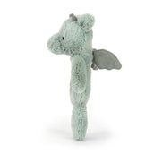Load image into Gallery viewer, Jellycat Bashful Dragon Ring Rattle BRR4DR 2
