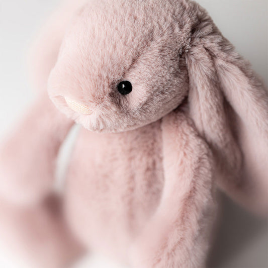Jellycat Bashful Luxe Bunny Rosa Medium BAS3ROS 2