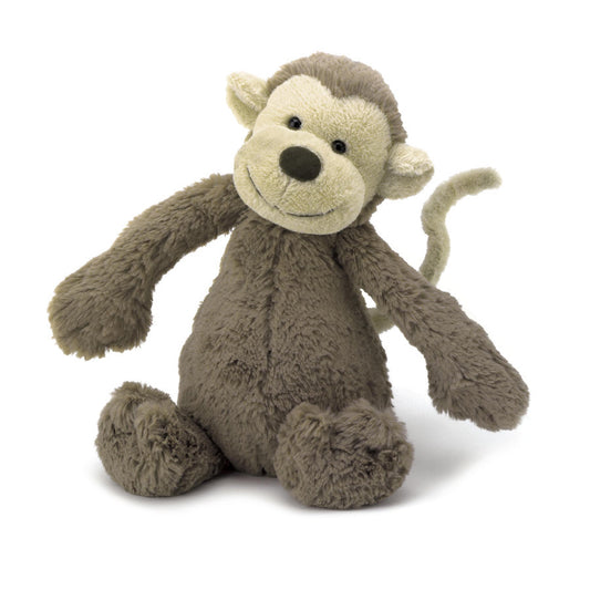 Jellycat Bashful Monkey Small BASS6MKN 1