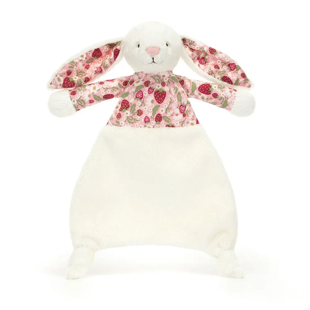 Jellycat Blossom Cream Bunny Berry Comforter CMF4MS 2