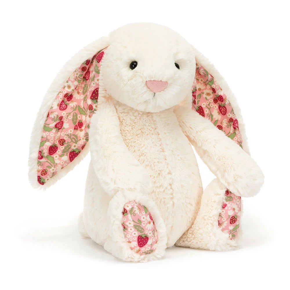 Jellycat Blossom Cream Bunny Berry Medium – Hugglemoo