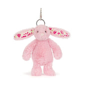 Load image into Gallery viewer, Jellycat Blushkin Blossom Bunny Bag Charm BP4ROSE 3
