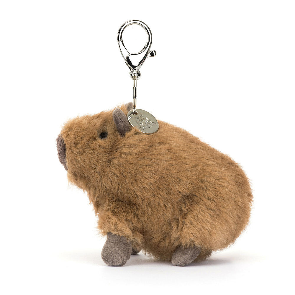 Jellycat Clyde Capybara Bag Charm CLY4CBC 3