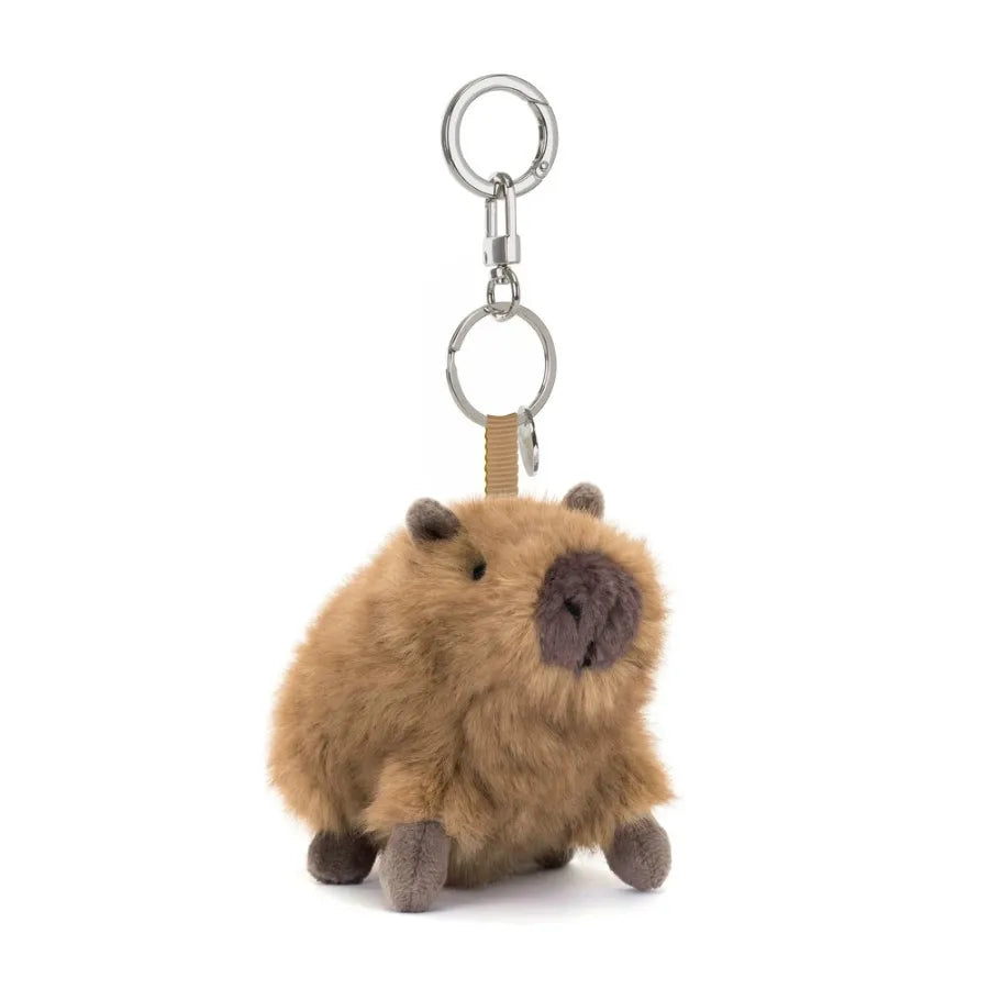 Jellycat Clyde Capybara Bag Charm CLY4CBCH 1