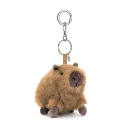 Jellycat Clyde Capybara Bag Charm CLY4CBCH 1