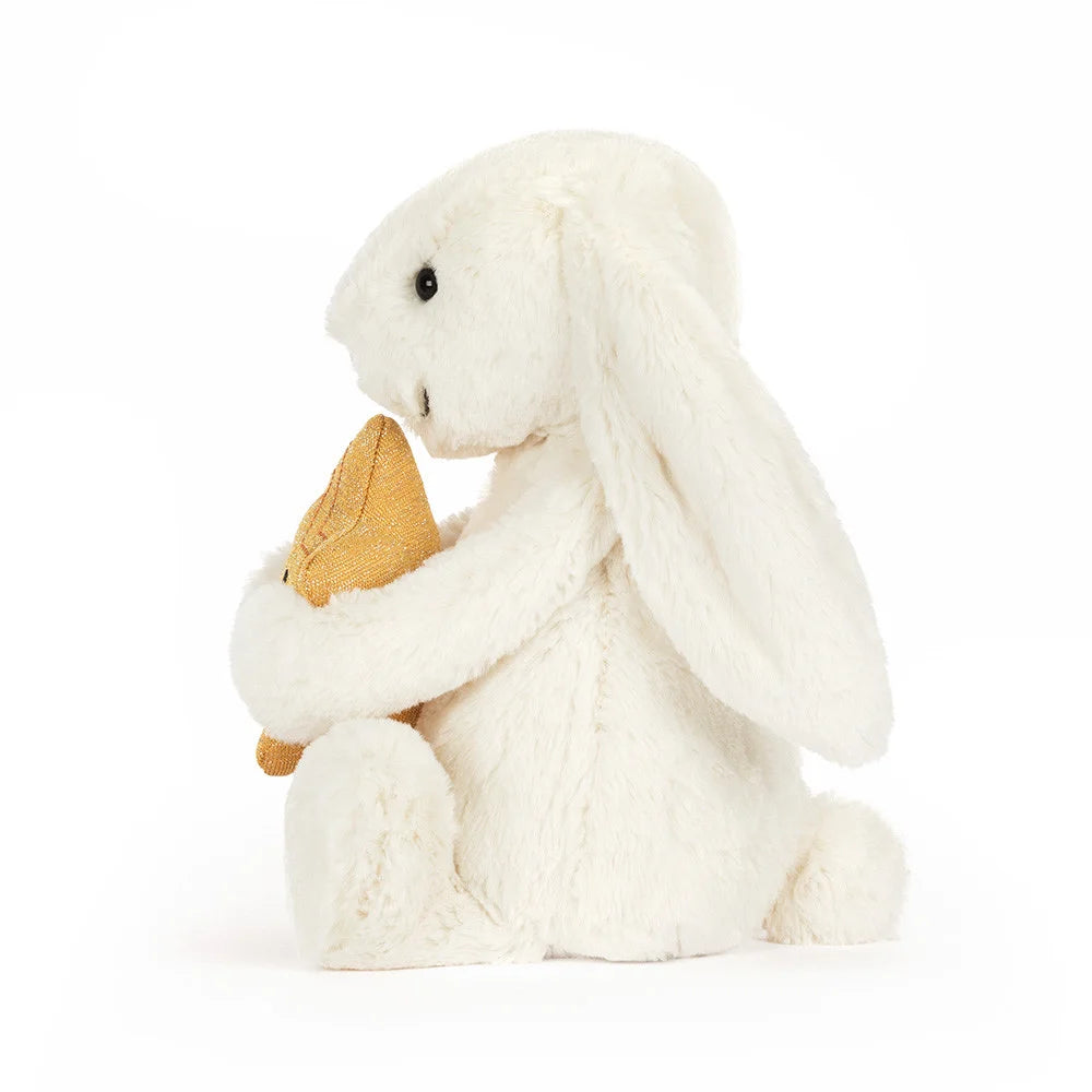 Jellycat Cream Bunny with Star BB3STAR 4