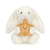 Load image into Gallery viewer, Jellycat Cream Bunny with Star BB3STAR 3
