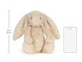 Load image into Gallery viewer, Jellycat Franilla Luxe Bunny Medium BAS3HEX 5

