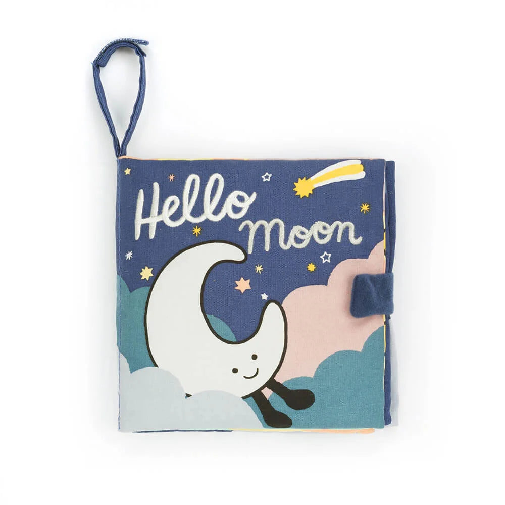 Jellycat Hello Moon Fabric Book BB444HM 1
