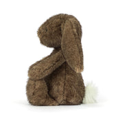 Load image into Gallery viewer, Jellycat Hoppleston Luxe Bunny Medium BAS3BROW 4
