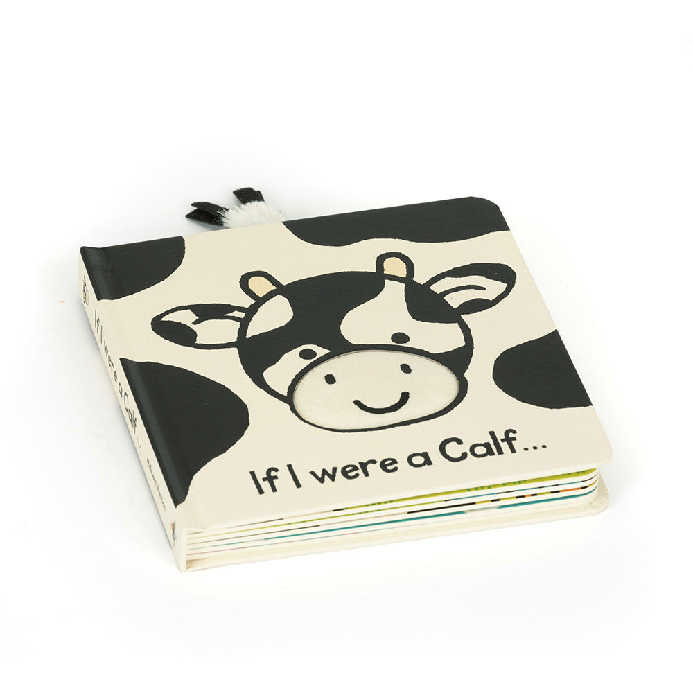 Jellycat If I Were a Calf Board Book BB44CALF 4