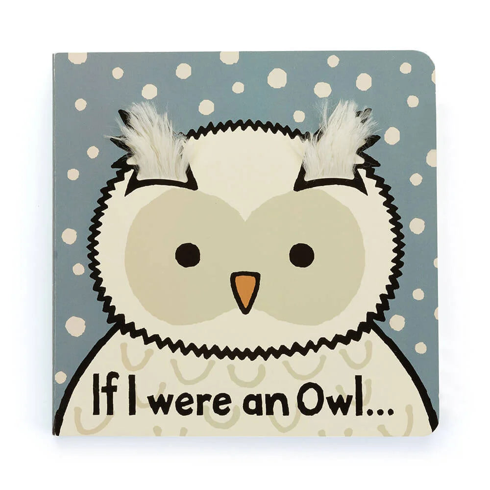 Jellycat If I Were an Owl Board Book BB444OWLN 1