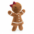 Load image into Gallery viewer, Jellycat Jolly Gingerbread Ruby Original JGB3R 1
