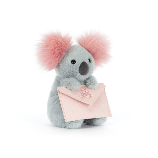 Jellycat Koala with Message MES6K 1