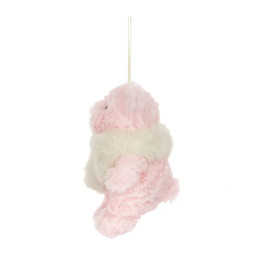Jellycat Leola Bear Winter Warmer Decoration BARL6D 3