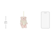 Load image into Gallery viewer, Jellycat Leola Bear Winter Warmer Decoration BARL6D 5
