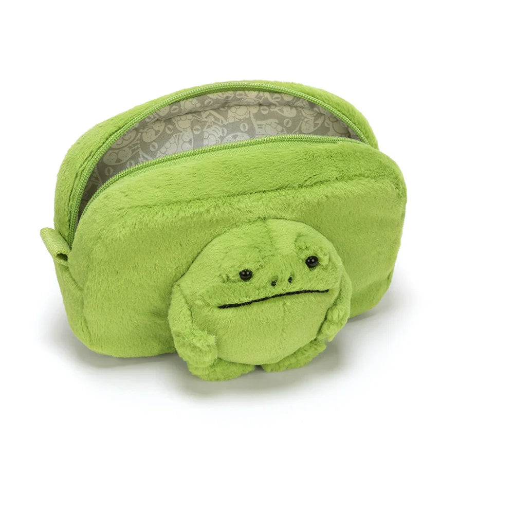 Jellycat Ricky Rain Frog Pouch RR4P 1