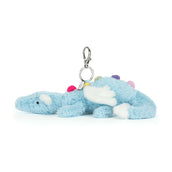 Load image into Gallery viewer, Jellycat Sky Dragon Bag Charm SKY4BC 3
