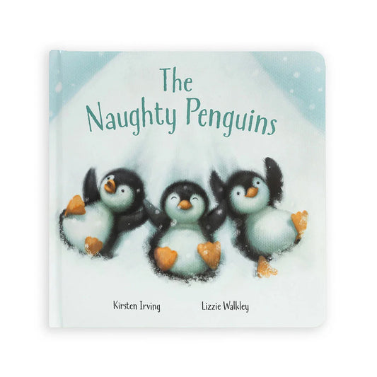 Jellycat The Naughty Penguins Book BK4NP 1
