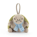 Load image into Gallery viewer, Jellycat Timmy Turtle Decoration TIM6TD 2
