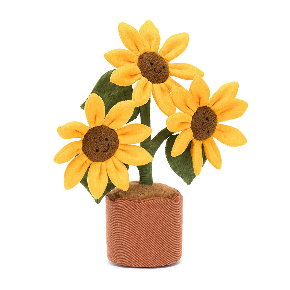 新品　ジェリーキャット　Amuseables Sunflower ぬいぐるみ Jellycat Amuseables Sunflower – Hugglemoo