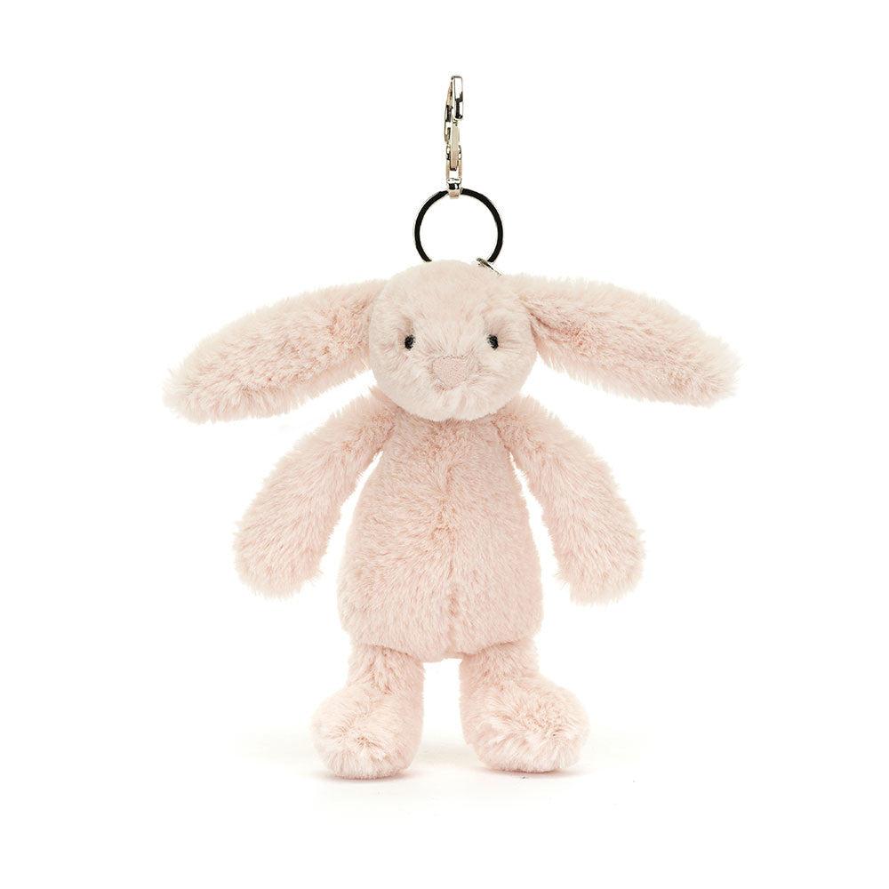 Jellycat Bashful Blush Bunny Bag Charm BAS4ELBC 1