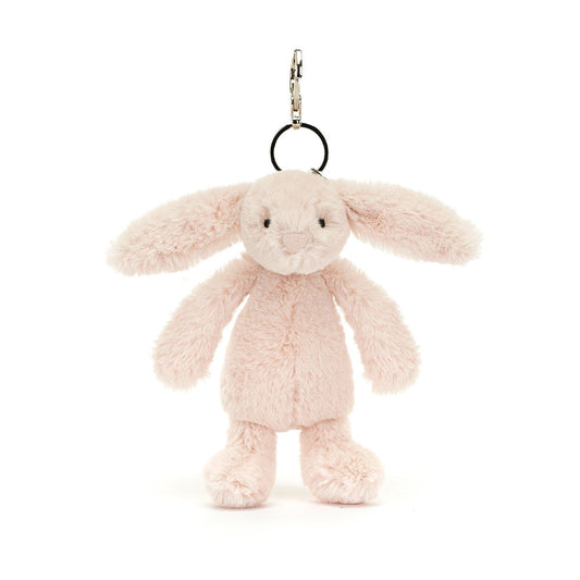 Jellycat Bashful Blush Bunny Bag Charm BAS4ELBC 1