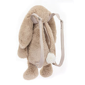 Load image into Gallery viewer, Jellycat Bashful Bunny Beige Backpack BAS4BBP 3
