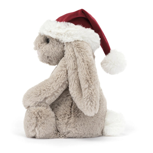 Jellycat Bashful Christmas Bunny Beige Medium BAS3CHRISN 2